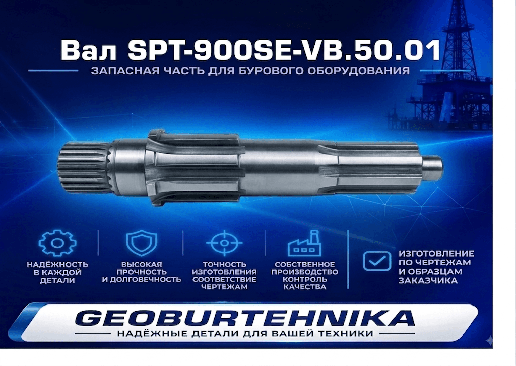 Вал SPT-900SE-VB.50.01